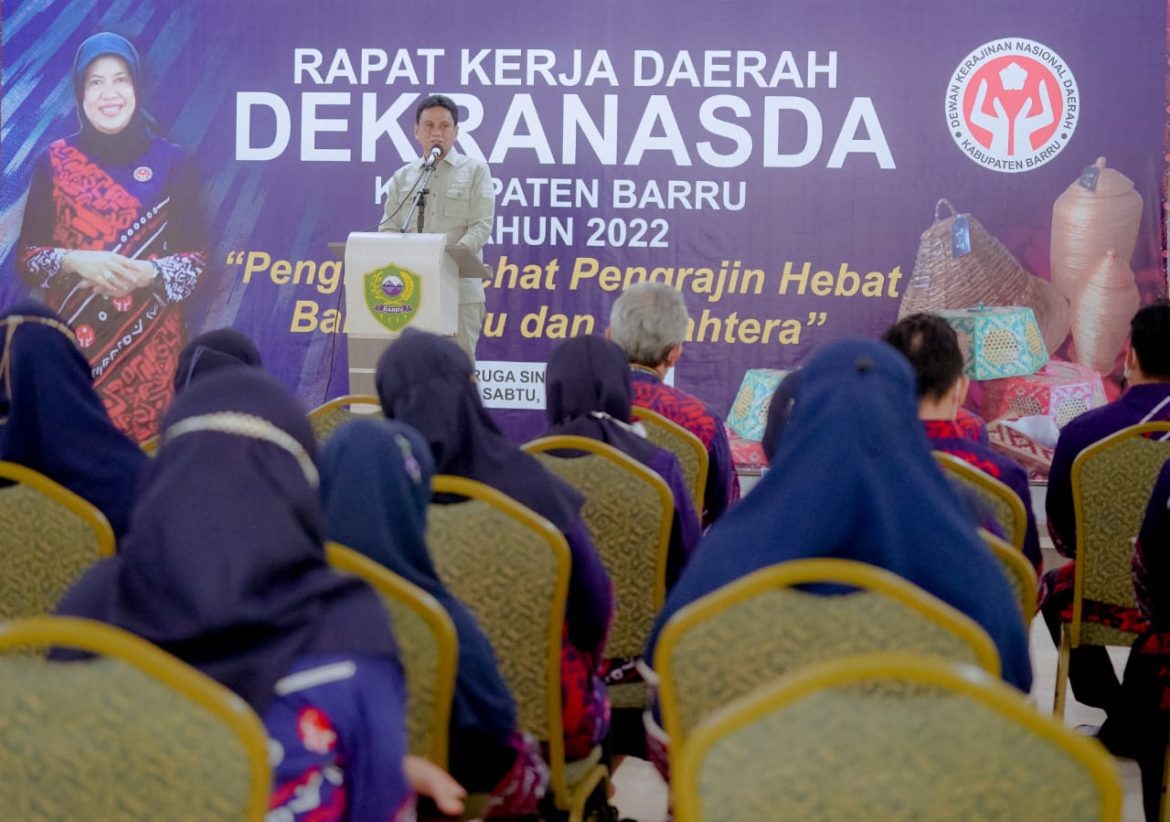Bupati Barru Buka Rakerda Dekranasda