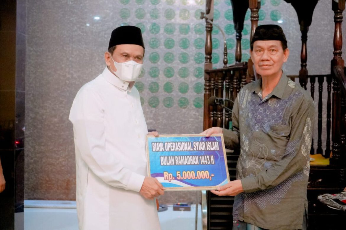 Safari Ramadhan Malam ke 25, Bupati Barru Kunjungi Masjid Besar Adda’wah Mangkoso