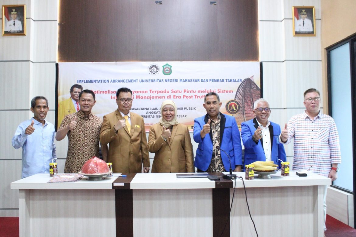 Kerjasama Dinas PTSP, Mahasiswa PPs UNM lakukan Implementation Arragement Di Takalar