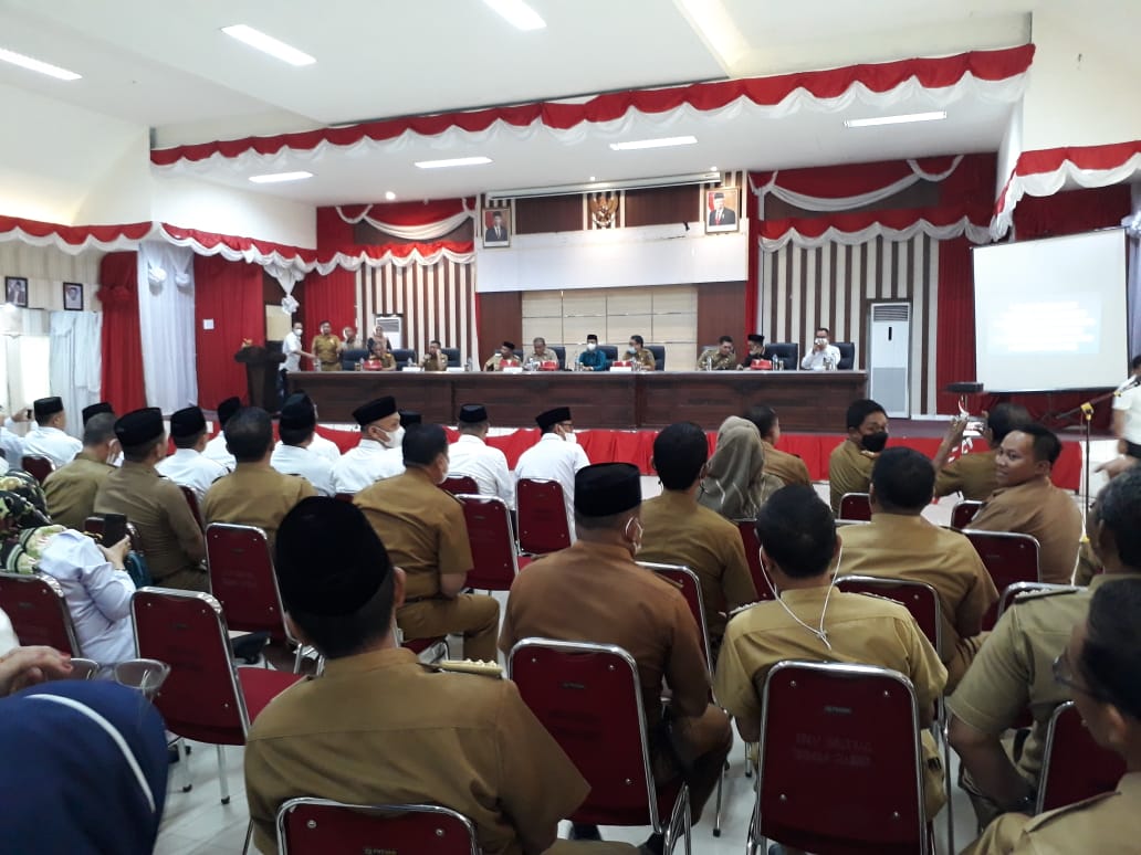 Dihadiri Kepala Kanwil Kemenag, Bupati Bone Pimpin Rakor Tuan Rumah MTQ ke-32 Sulsel