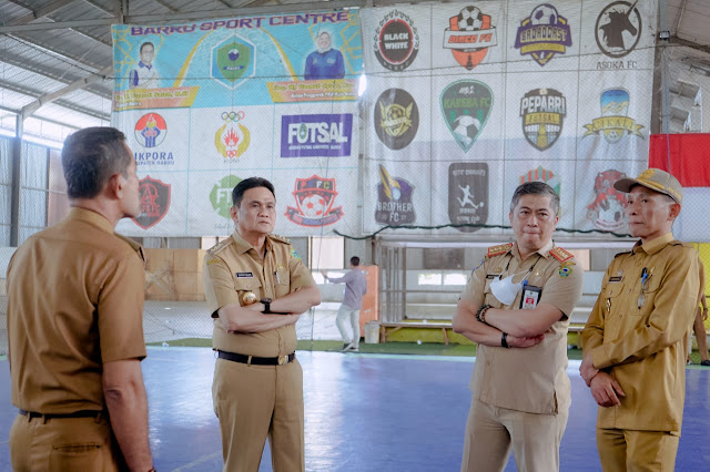 Bupati Barru Akan Renovasi Dan Percantik GOR Kabupaten Barru