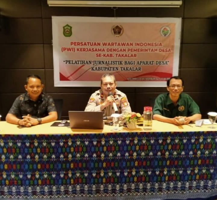 PWI Kabupaten Takalar Melakukan Pelatihan Bagi Aparat Desa Se-Kabupaten Takalar