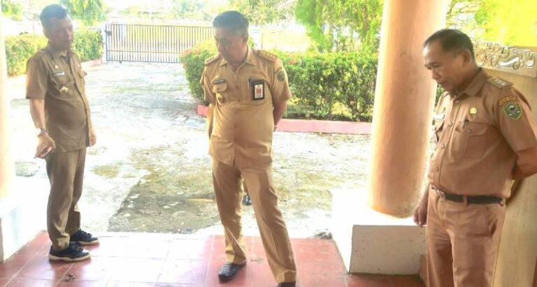 Abustan Lakukan Pengecekan Tempat Pelaksanaan Pencanangan KSB Di Takkalasi