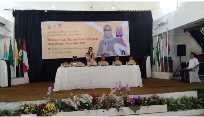 Ketua DPRD SulSel Gelar Reses dan Temu konstituen, Masa Sidang I tahun 2022/2023