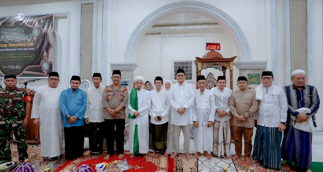 Bupati Barru Hadiri Isra Mi’raj di Masjid Nurul Ittihad Pekkae