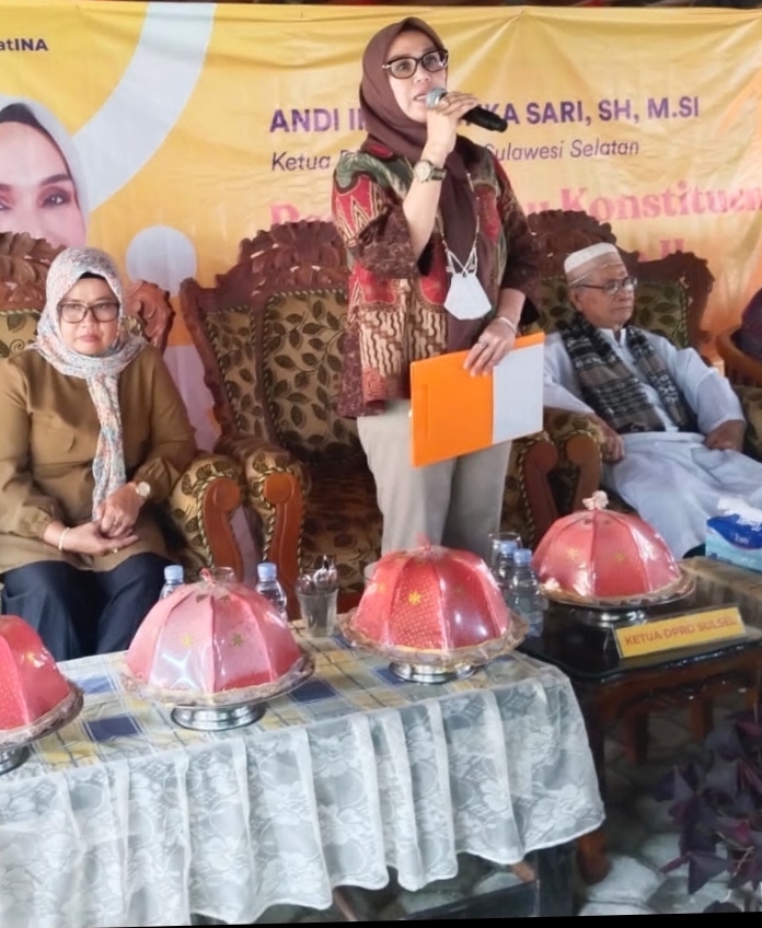 Reses Ketua DPRD Sulsel, Andi Ina Kartika Sari, S.H., M.Si. : di Mallusetasi