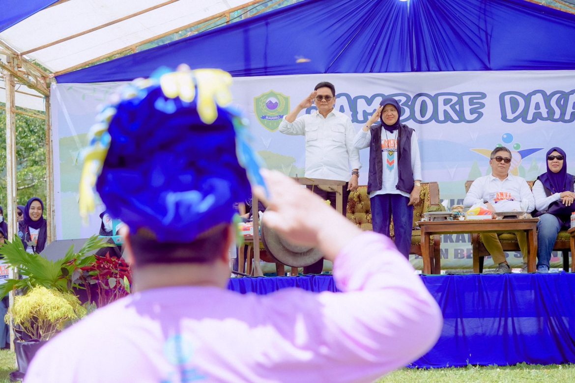 Bupati Barru Membuka Kegiatan Jambore Dasawisma Tahun 2023