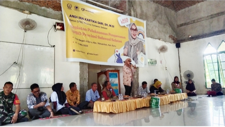 Ketua DPRD Sulsel Berkunjung ke SMAN 4 Barru