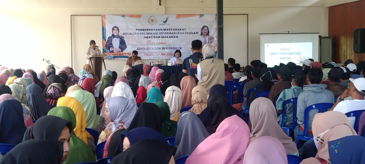 Gandeng BPOM Makassar, TP PKK Barru Gelar Pengawasan Obat, Makanan dan Kosmetik