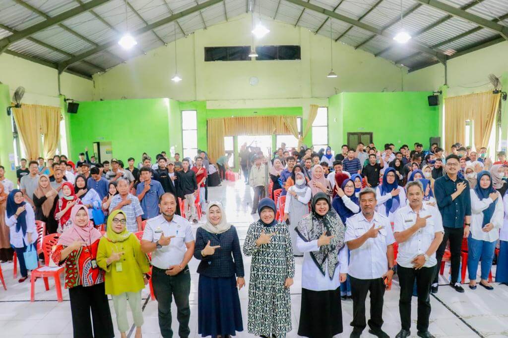 Ketua TP.PKK Hasnah Syam Lakukan Edukasi Program Ketenagakerjaan di Kantor PKG Mallusetasi