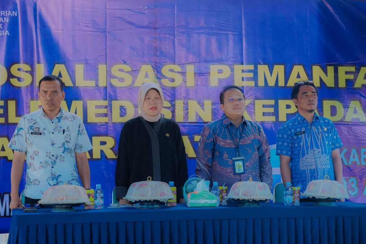 Ketua TP.PKK Barru Hasnah Syam Bersama Kemenkes RI Gelar Sosialisasi Pemanfaatan Telemedicine Pada Masyarakat