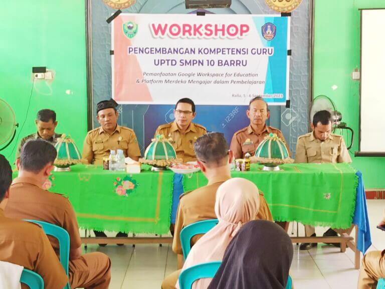 Kadis Pendidikan dan Kebudayaan Andi Adnan Azis Buka Kegiatan Workshop Pengembangan Kompetensi Guru