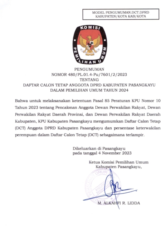 Bupati Barru Hadiri Rapat Paripurna yang Digelar Anggota DPRD Kab.Barru