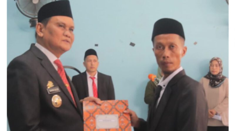 Bupati Barru Lantik Anggota BPD Desa Bojo