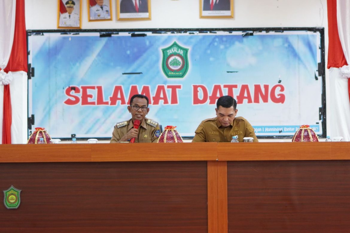 Pj. Bupati Takalar Pimpin Rakor Persiapan Pengorganisasian Pelaksanaan Kegiatan Tahun 2024
