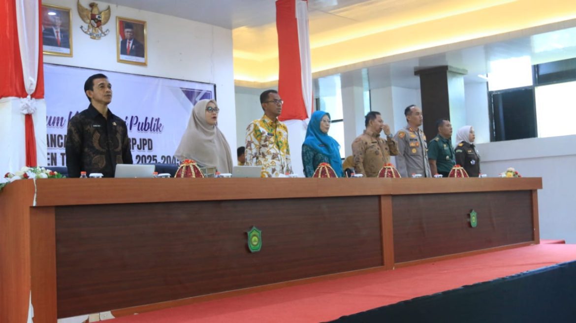 Pj. Bupati Takalar Pimpin Forum Konsultasi Publik Rancangan Awal RPJPD 2025-2045