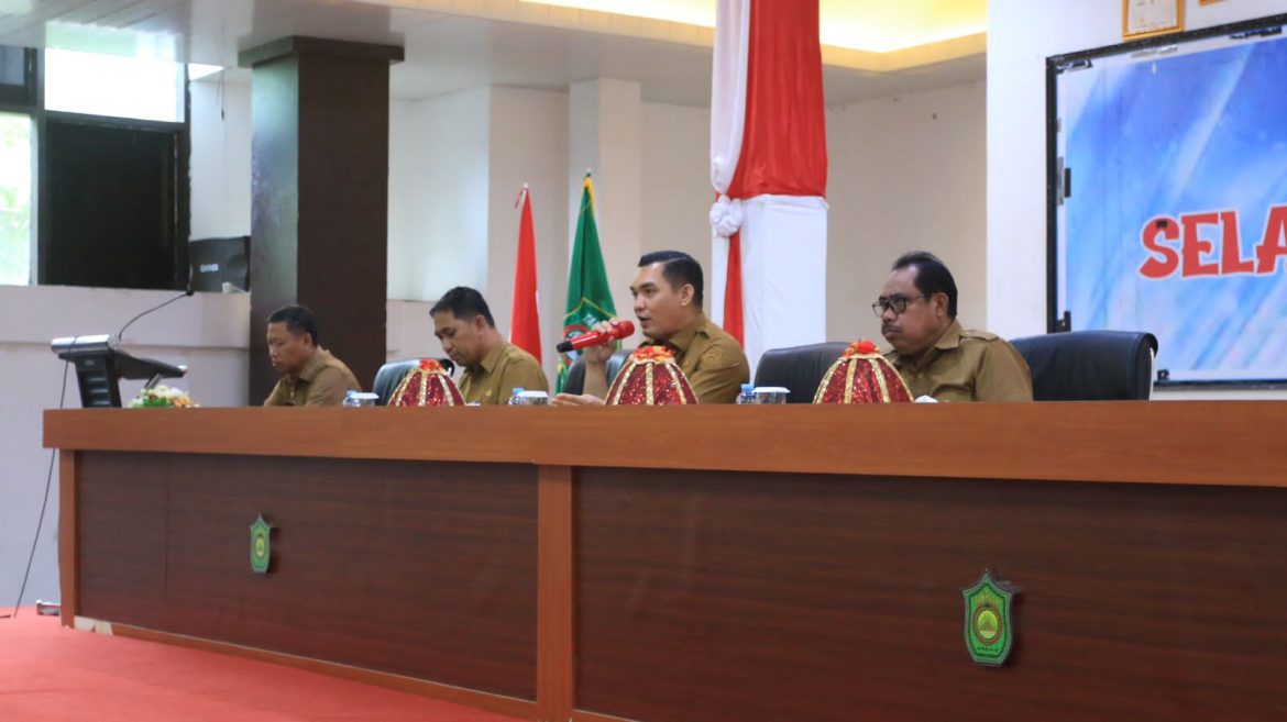 Pj. Bupati Diwakili Sekda Pimpin Rapat Pembentukan Panitia HUT Takalar Ke-64 Tahun 2024