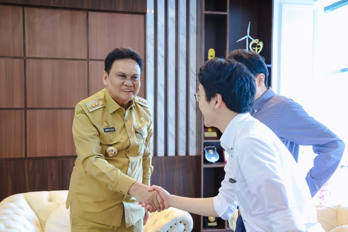 Bupati Barru  Menerima Kunjungan Tim dari Nippon Koei Consulting Engenering Jepang