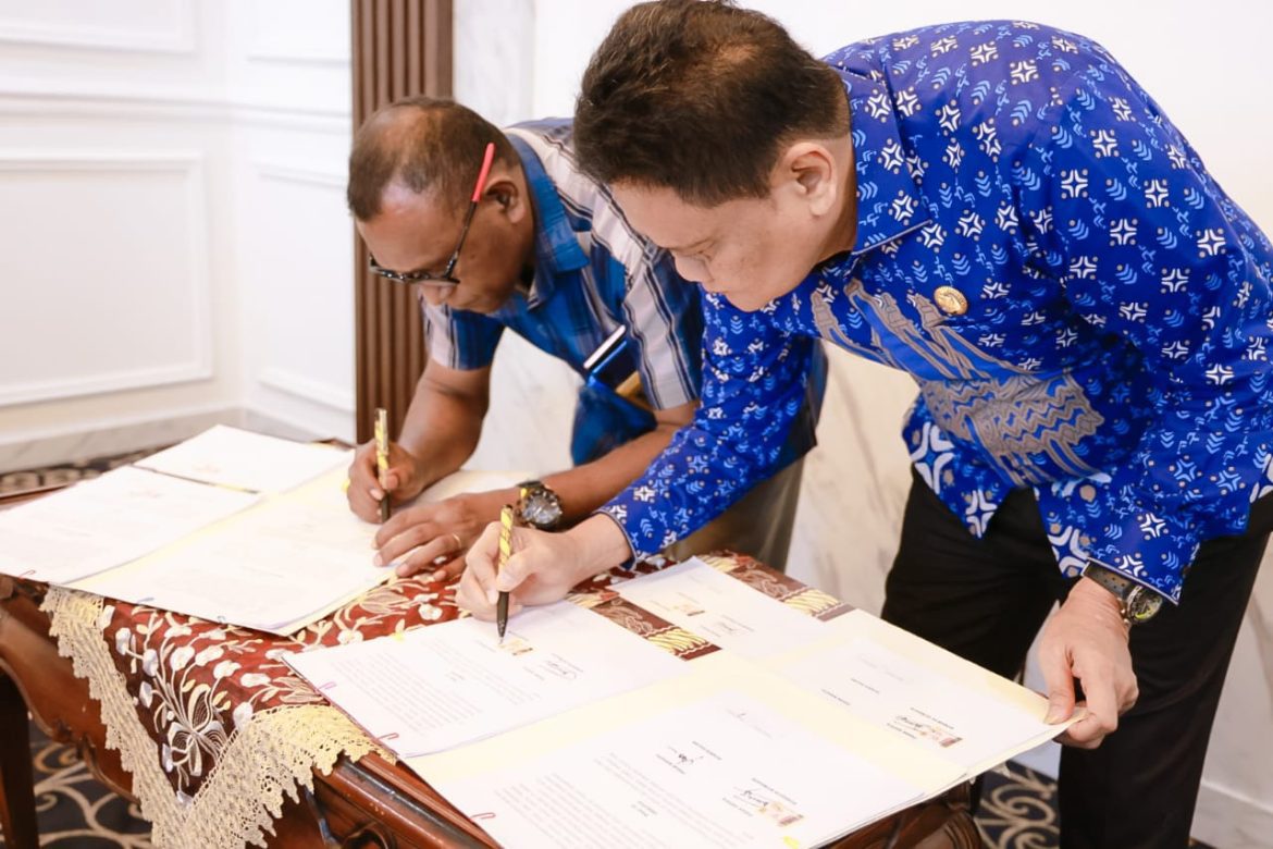 Pemkab Barru Tandatangani Memorandum of Understanding (MoU) dengan PT.PLN Persero UP3 Parepare