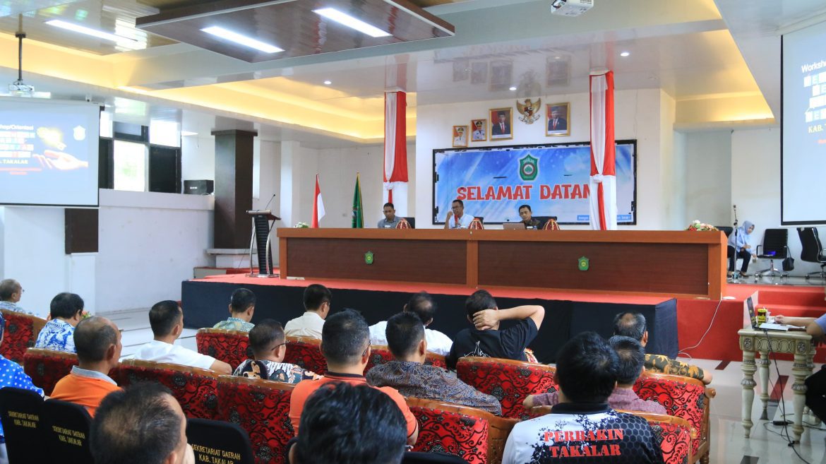 Pj Bupati Takalar Pimpin Workshop Pokja Tematik Tahun 2024