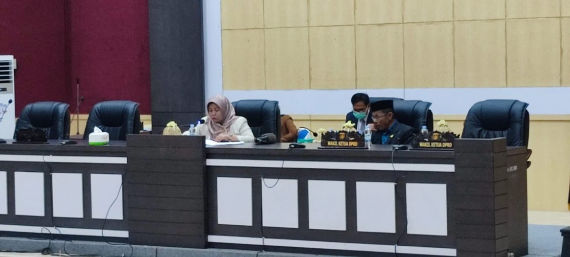 DPRD Pasangkayu Gelar Paripurna Bahas 7 Ranperda Dalam Agenda Tahun 2024