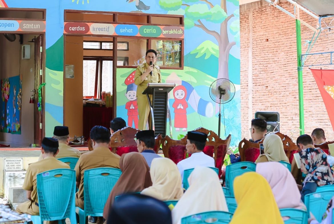 Bupati Barru Resmikan Gedung Kelompok Bermain Nurul Asma