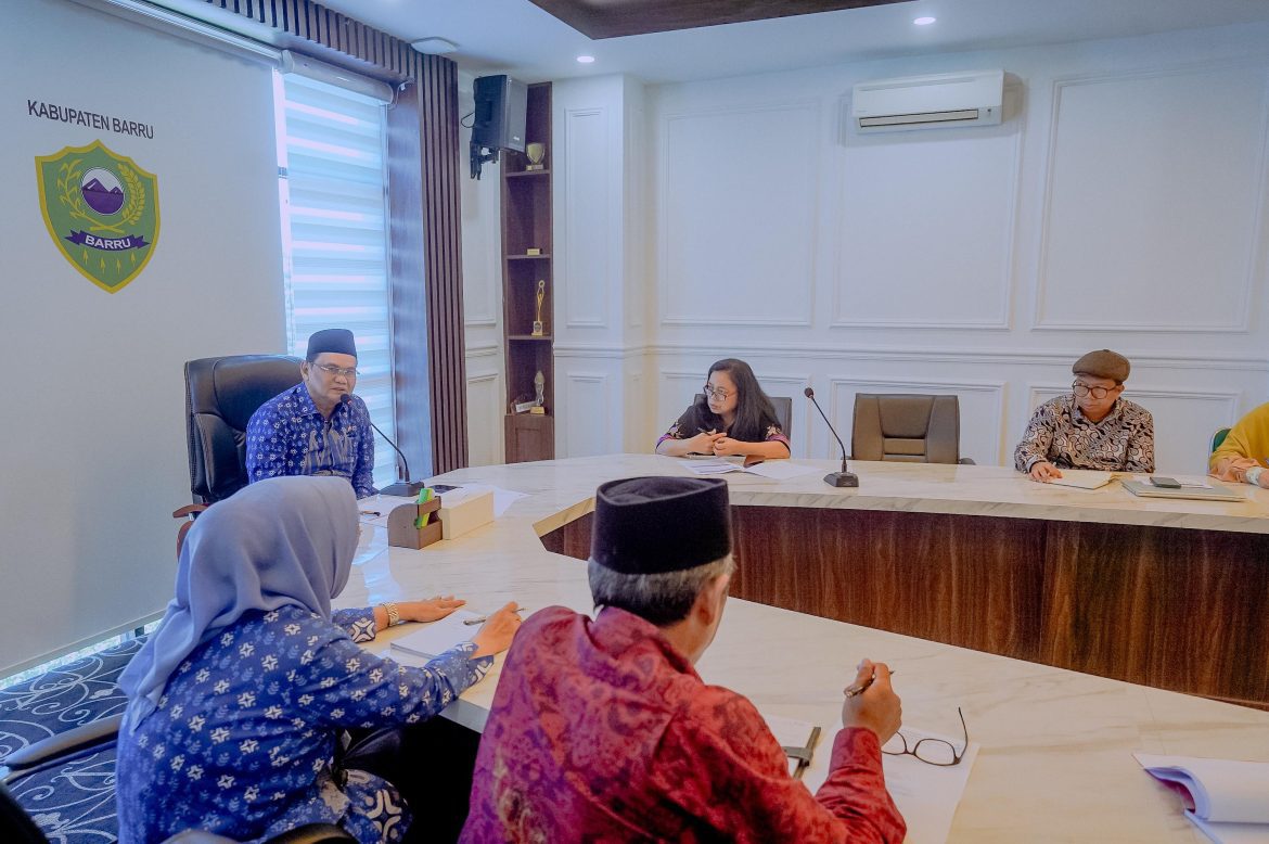 Bupati Barru Melakukan Audience Dengan Tim USAID-IUWASH
