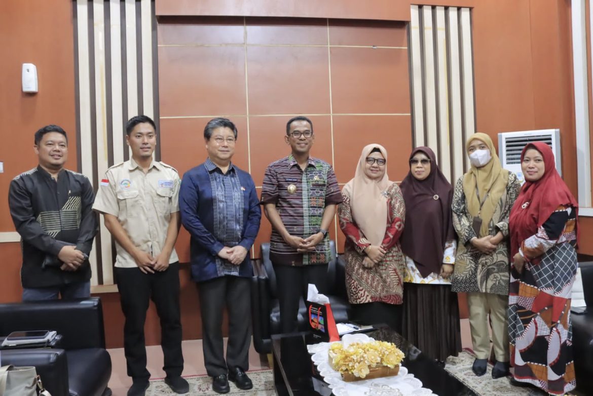 Pj. Bupati Takalar Terima Kunjungan Consular Office Dari Jepang