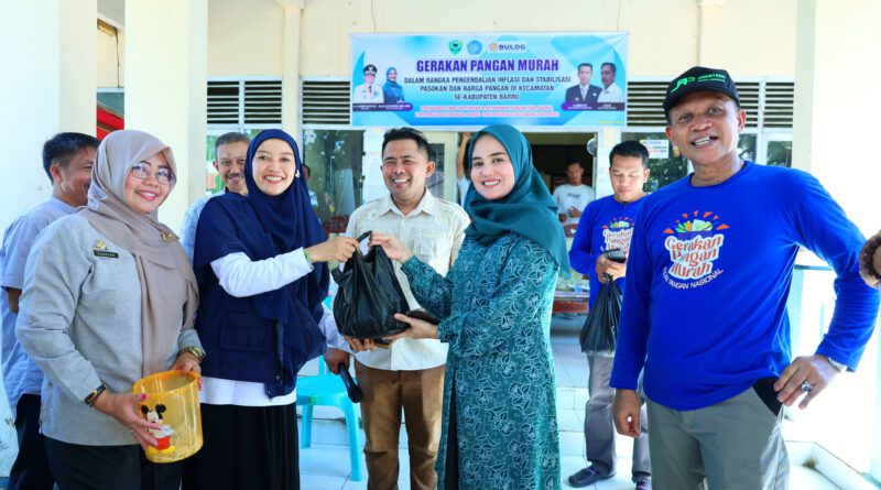 drg Hj Ulfah Sebut Gerakan Pagan Murah Bantu Kebutuhan Pokok Masyarakat