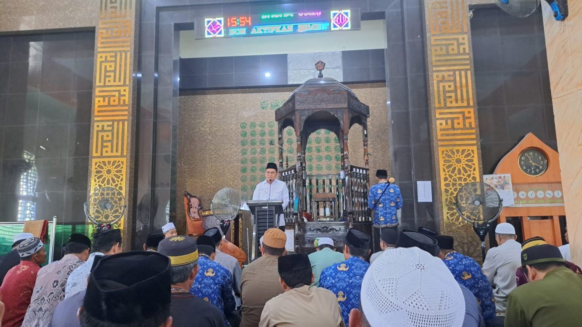 Ungkapan Duka Mendalam Bupati Barru kepada Imam Masjid Besar Ad’Daawah Mangkoso