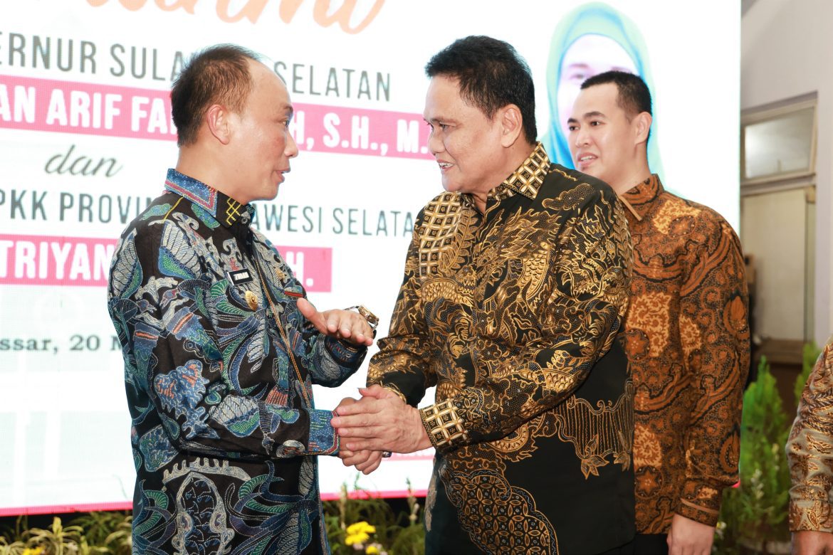 Bupati Barru Hadiri Ramah Tamah Penjabat Gubernur Sulsel Yang Baru
