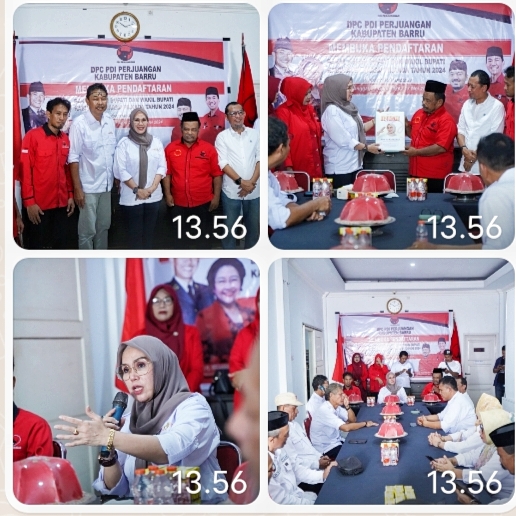 Kembalikan Formulir, Andi Ina Kartika Sari Siap Maju Jadi Bupati Barru