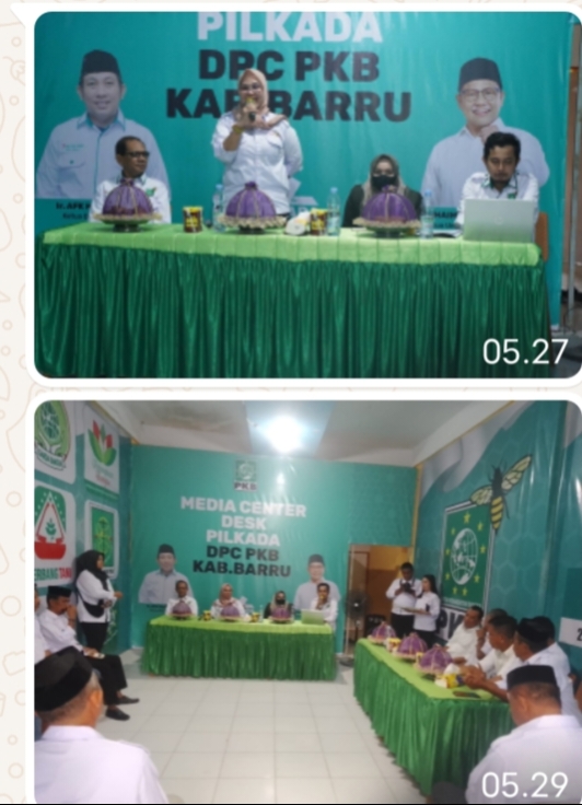 Andi Ina Kartika Sari Kembalikan Formulir Dikantor DPC PKB