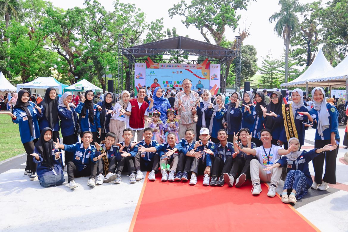 Plt. Ketua TP.PKK Menghadiri Undangan Pengukuhan Bunda Forum Anak Provinsi Sulawesi Selatan