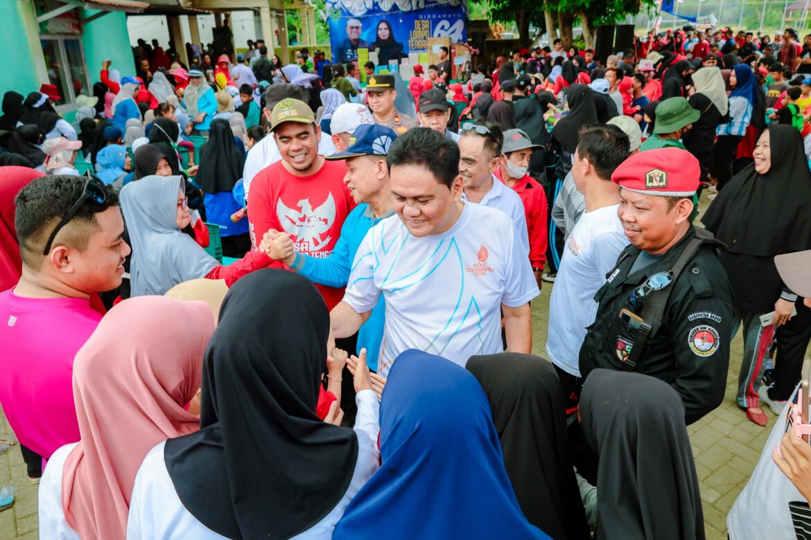 Hadiri semarak Hari Jadi Deloteng Ke-64, Bupati Barru sebut Deloteng Selalu Terdepan