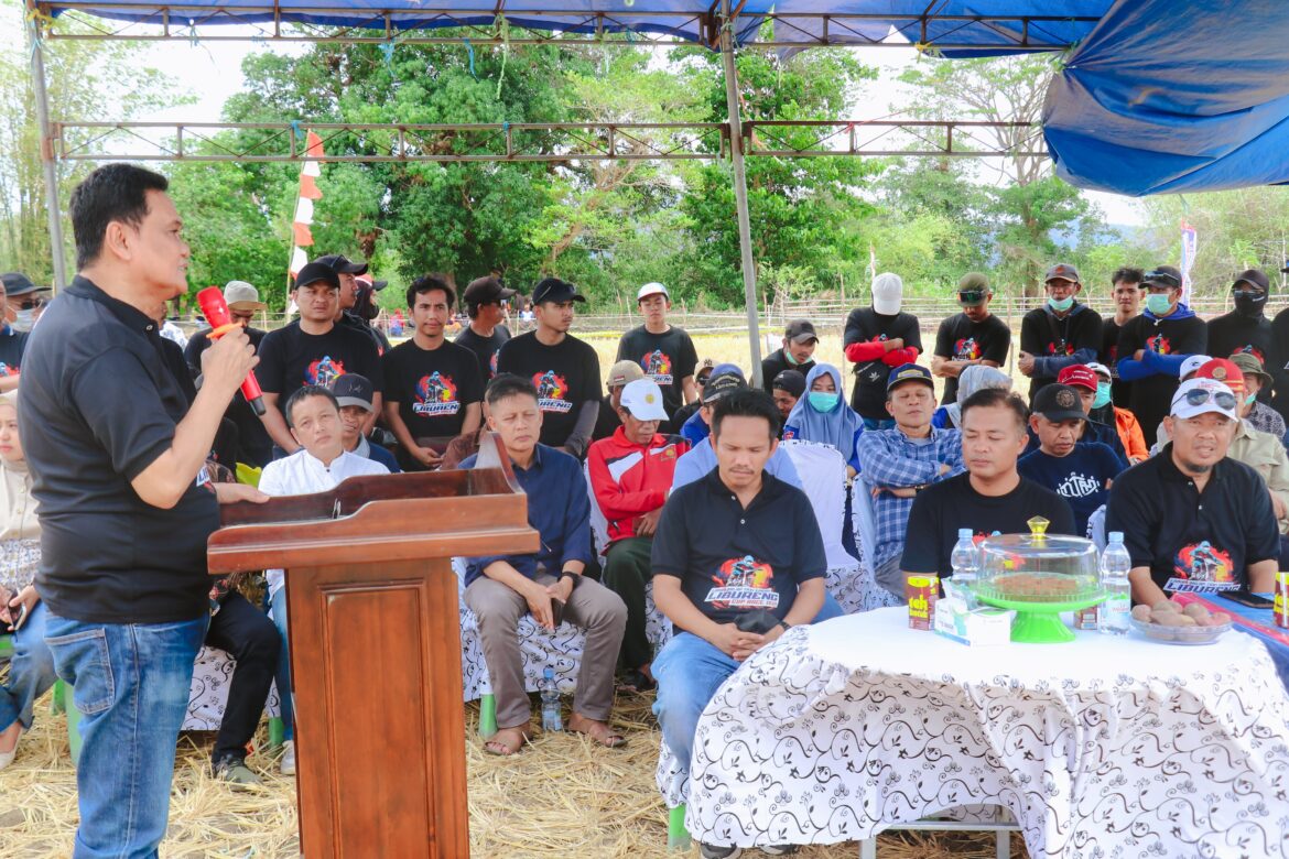 Bupati Barru Membuka Lomba Balap Taxi Gabah Libureng Cup 2024