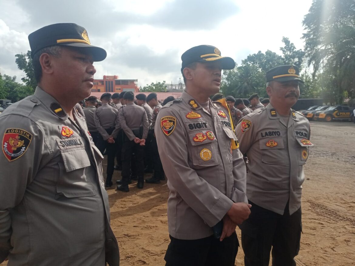Sub Satgas Logistik Oprasi Mantap Praja Kapuas 2024 Segala Mendukung Perlengkapan Dan Pendistribusian Logistik Guna Kelancaran Pengamanan Pilkada Serentak Kalbar