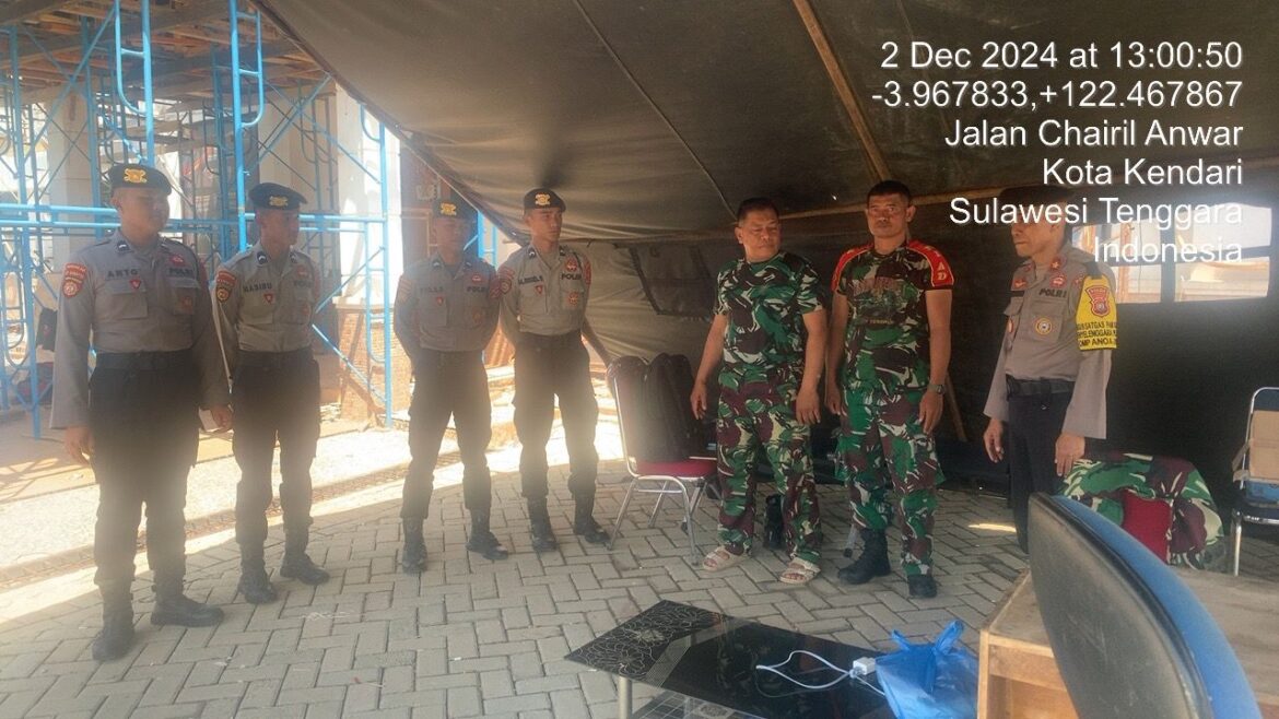 Cooling System Pasca Perhitungan Suara, Personel Subsatgas PAM Kantor Penyelenggara Pilkada Intensifkan Pengecekan*