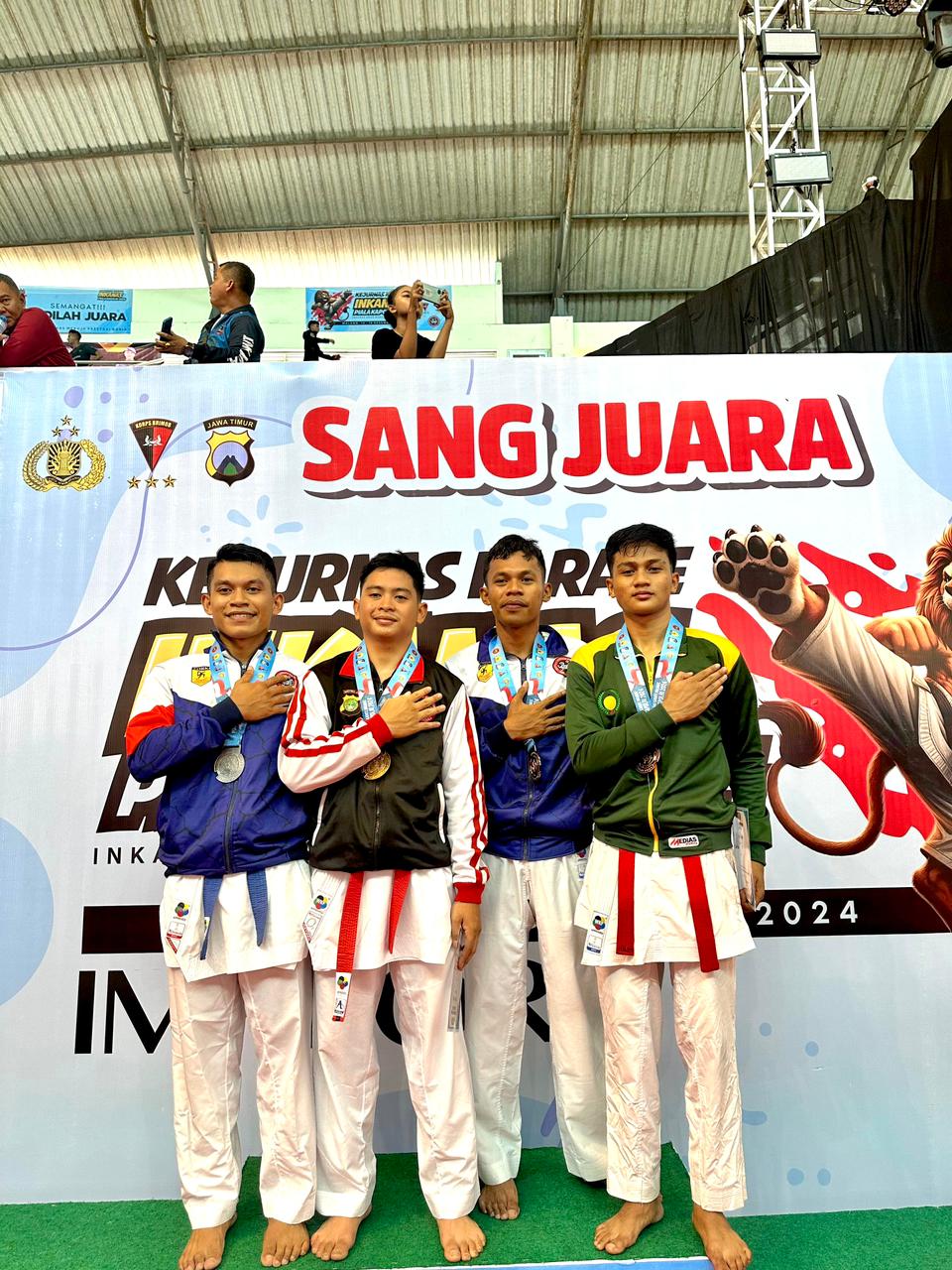 Bripda Alif Lam Ramadhan Raih Juara 3 di Kejuaraan INKANAS Piala Kapolri 2024, Harumkan Nama Polres Buton*