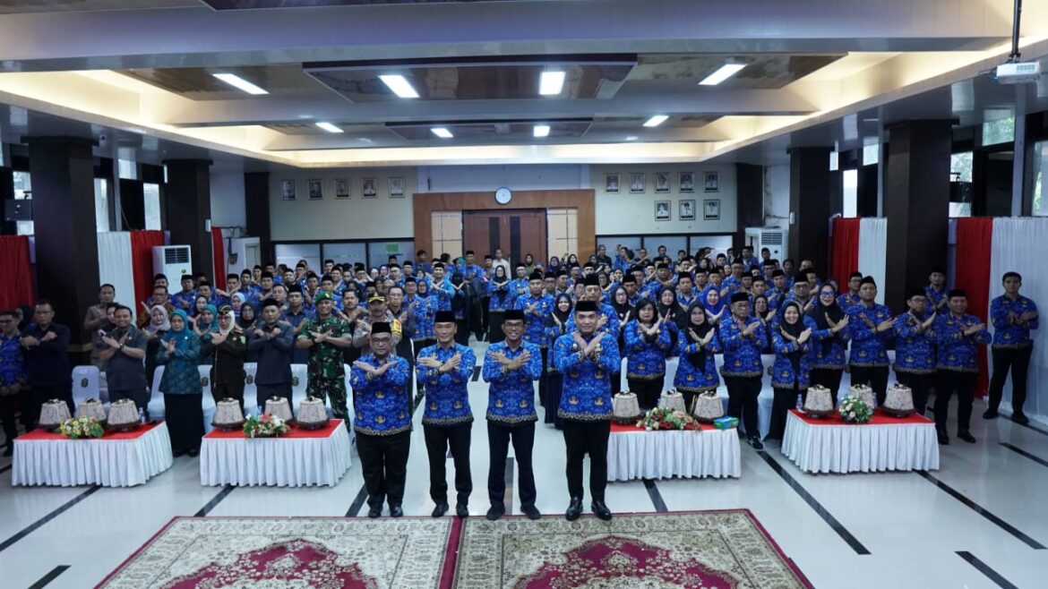 Pengukuhan Pengganti Antar Waktu Dewan Pengurus KORPRI Kabupaten Takalar Masa Bakti 2024-2029