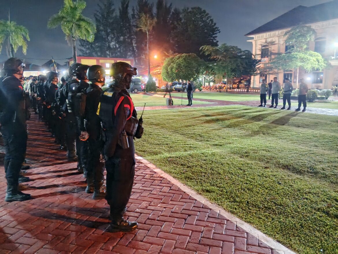 * Pasca Pilkada Sultra, 102 Personel yang Tergabung Dalam Satgas OMP 2024 Rutin Patroli Diwilayah Kota Kendari*