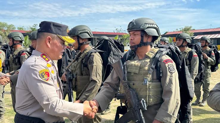 Kapolda Sulteng Bangga atas Dedikasi Personel Brimob dalam Operasi Damai Cartenz di Papua
