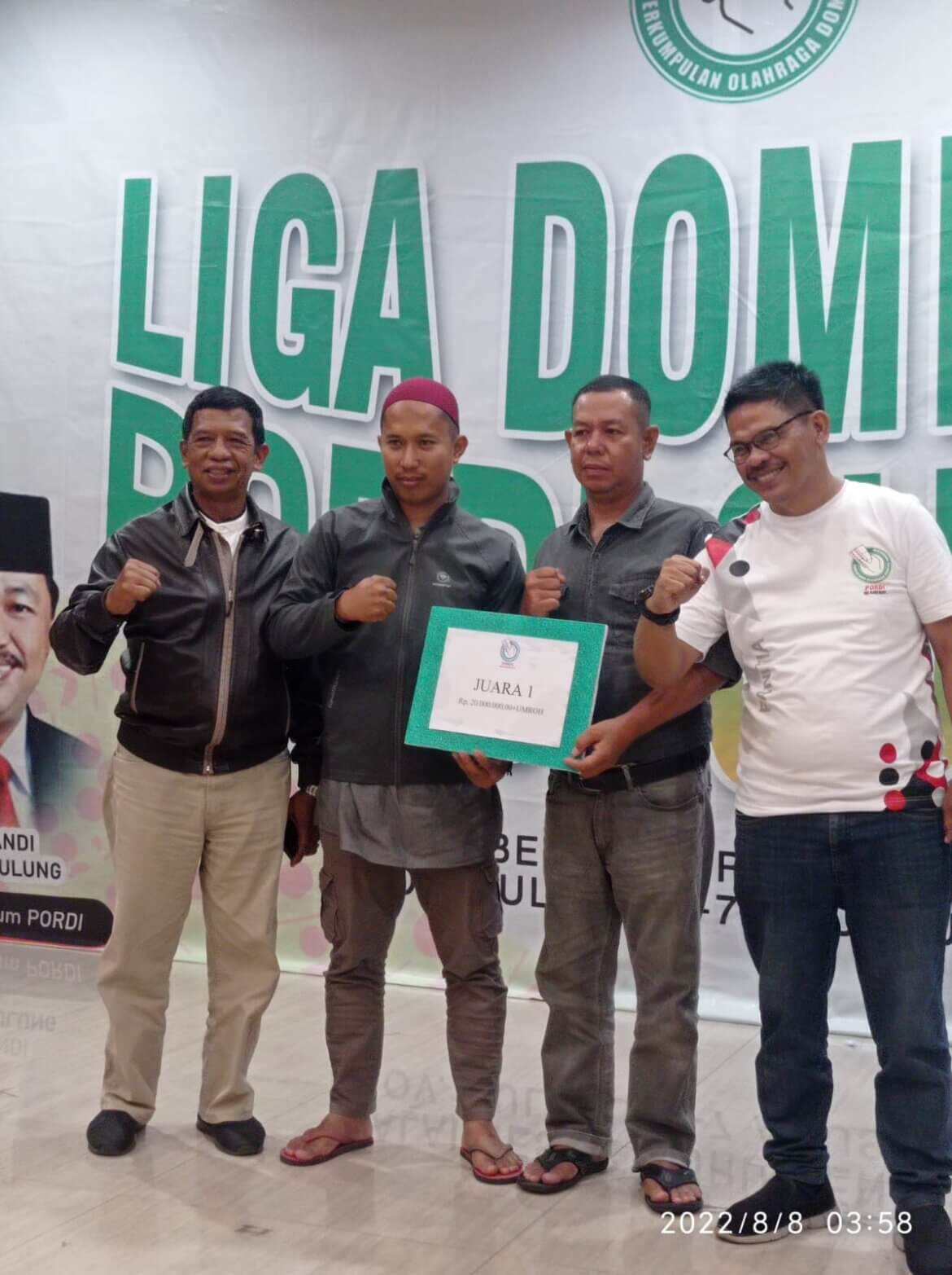 Atlet Domino Barru Kecewa, Hadiah Turnamen di Maros dan Makassar Tak Kunjung di Lunasi