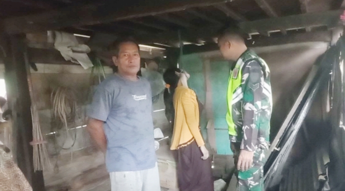 Tragis, Dugaan Seorang Warga Desa Cilellang Ditemukan Tewas Gantung Diri di Rumahnya