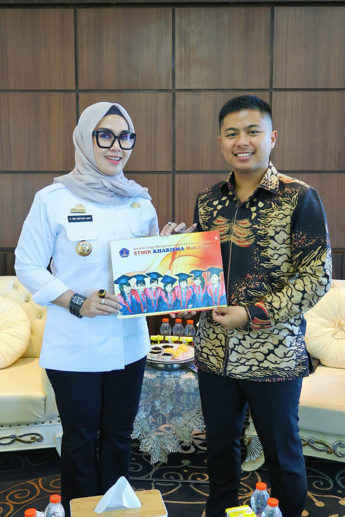 Bupati Barru Sambut Baik Komitmen Yayasan Kharisma Makassar Dukung Pendidikan Tinggi