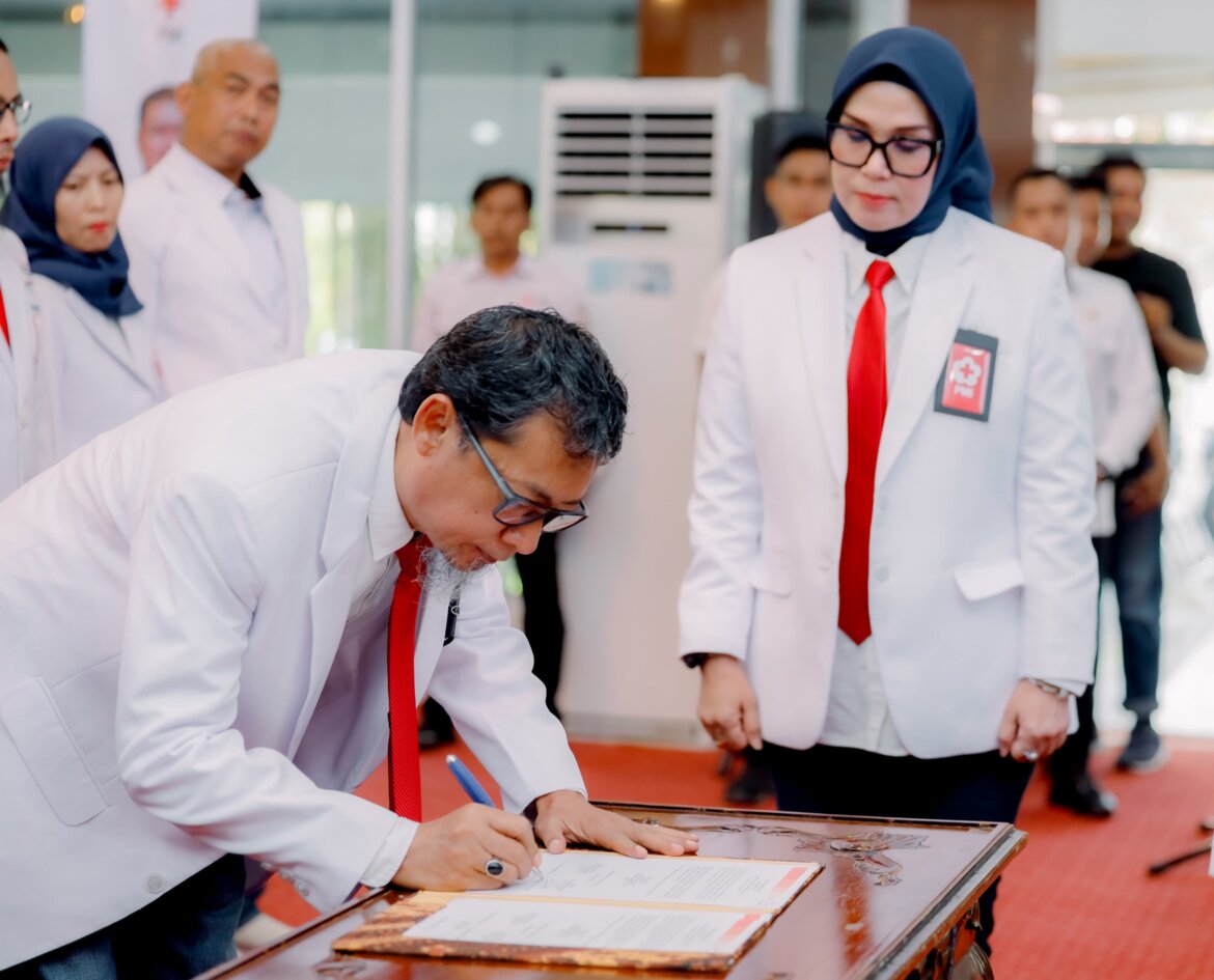 Ir. Muhammad Yulianto Badwi Dilantik sebagai Ketua PMI Barru 2025–2030