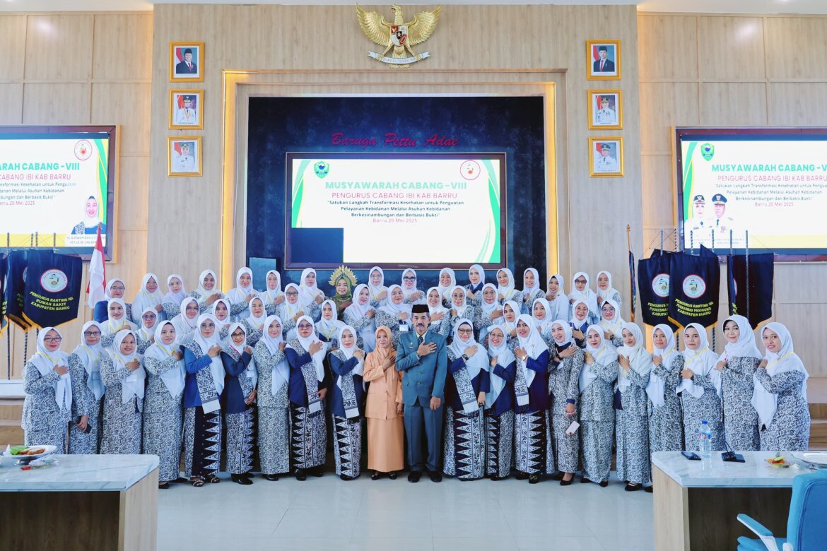 Pj Sekda Barru Dorong IBI Tingkatkan Literasi Kesehatan dan Adaptasi Teknologi