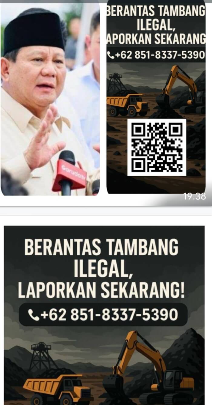 Perintah Presiden Prabowo Tambang Ilegal Ditindaki, ESDM Kaltim Buat Hotline Aduan Masyarakat