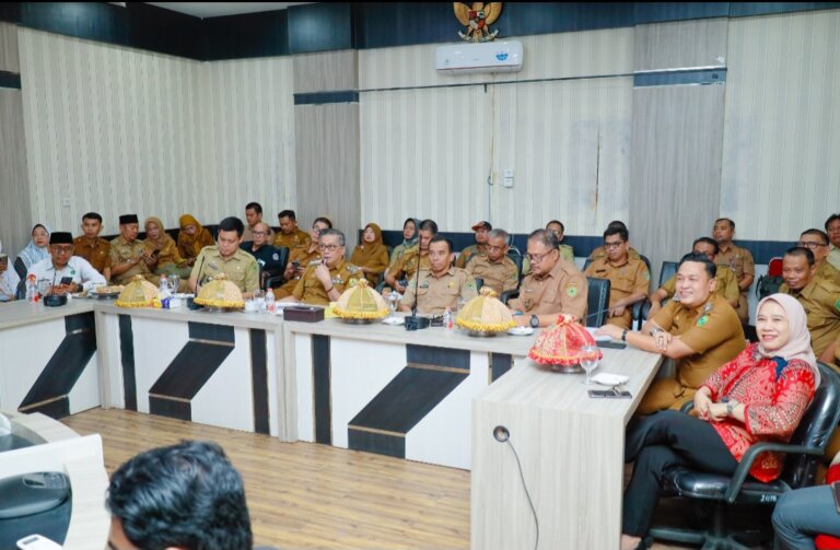 Wabup Barru Ikuti Penilaian Kinerja Penurunan Stunting se-Sulsel Secara Virtual