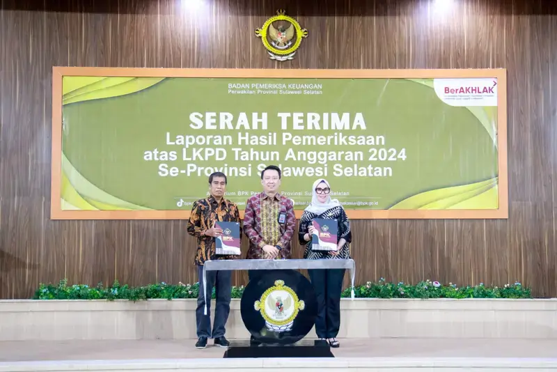 Pemkab Barru Kembali Raih Opini WTP dari BPK RI atas LKPD Tahun Anggaran 2024